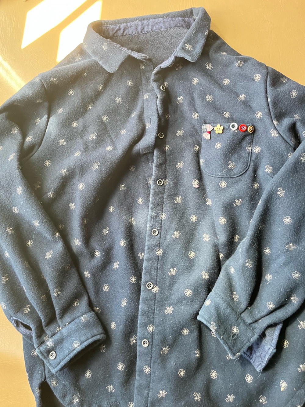 Unique collard button up overcoat